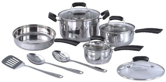 11pc Stainless Steel Cookware set