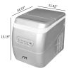 Portable Ice Maker - Silver