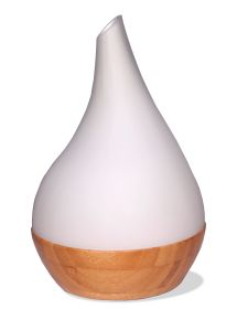 Ultrasonic Aroma Diffuser/Humidifier with Bamboo Base (Droplet)