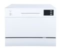 Countertop Dishwasher with Delay Start & LED - White