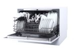 Countertop Dishwasher with Delay Start & LED - White