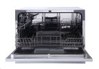 Countertop Dishwasher with Delay Start & LED - White