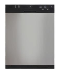 Energy Star 24″ Built-In Dishwasher w/ Heated Drying – Stainless