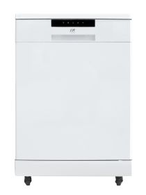 Energy Star 24" Portable Stainless Steel Dishwasher - White