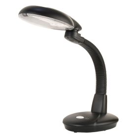 EasyEye Energy Saving Desk Lamp with Ionizer - Black (4-tube)