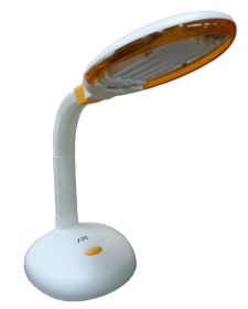 27-watt Desk Lamp with Orange trim (4-tube)