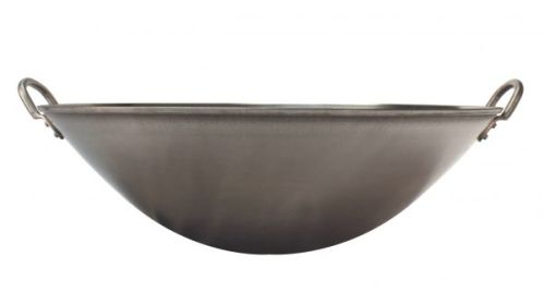 16′ Stainless Steel Wok (Induction Ready)