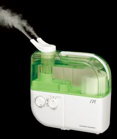 Dual-Mist Ultrasonic Humidifier (Warm/Cool) - Green