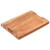 Chopping Board 19.7"x13.8"x1.6" Solid Wood Acacia