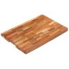 Chopping Board 23.6"x15.7"x1.6" Solid Wood Acacia