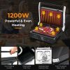 Household Indoor Panini Press Grill Sandwich Maker