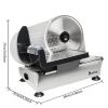 SL526 110V/150W 7.5" Semi-automatic Belt Cutter Deli Food Machine Home Deli Food Slicer