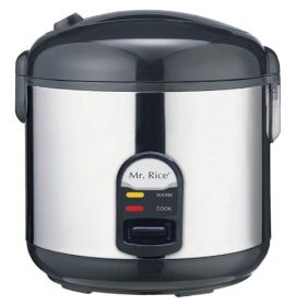 20 Cup (Cooked Rice) Cooker, Stainless steel