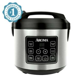 20-Cup Programmable Rice & Grain Cooker and Multi-Cooker (Color: black)